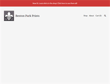 Tablet Screenshot of bentonparkprints.com